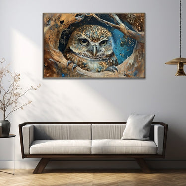 Painting of Barn Owl